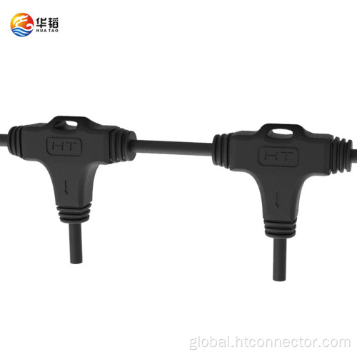 One Tow Triple Y Waterproof Connector Splitter three-way plug waterproof connector Manufactory